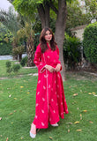 2PC Multi Embroidered Qalidar Set