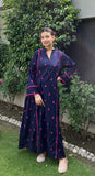 2PC Multi Embroidered Qalidar Set