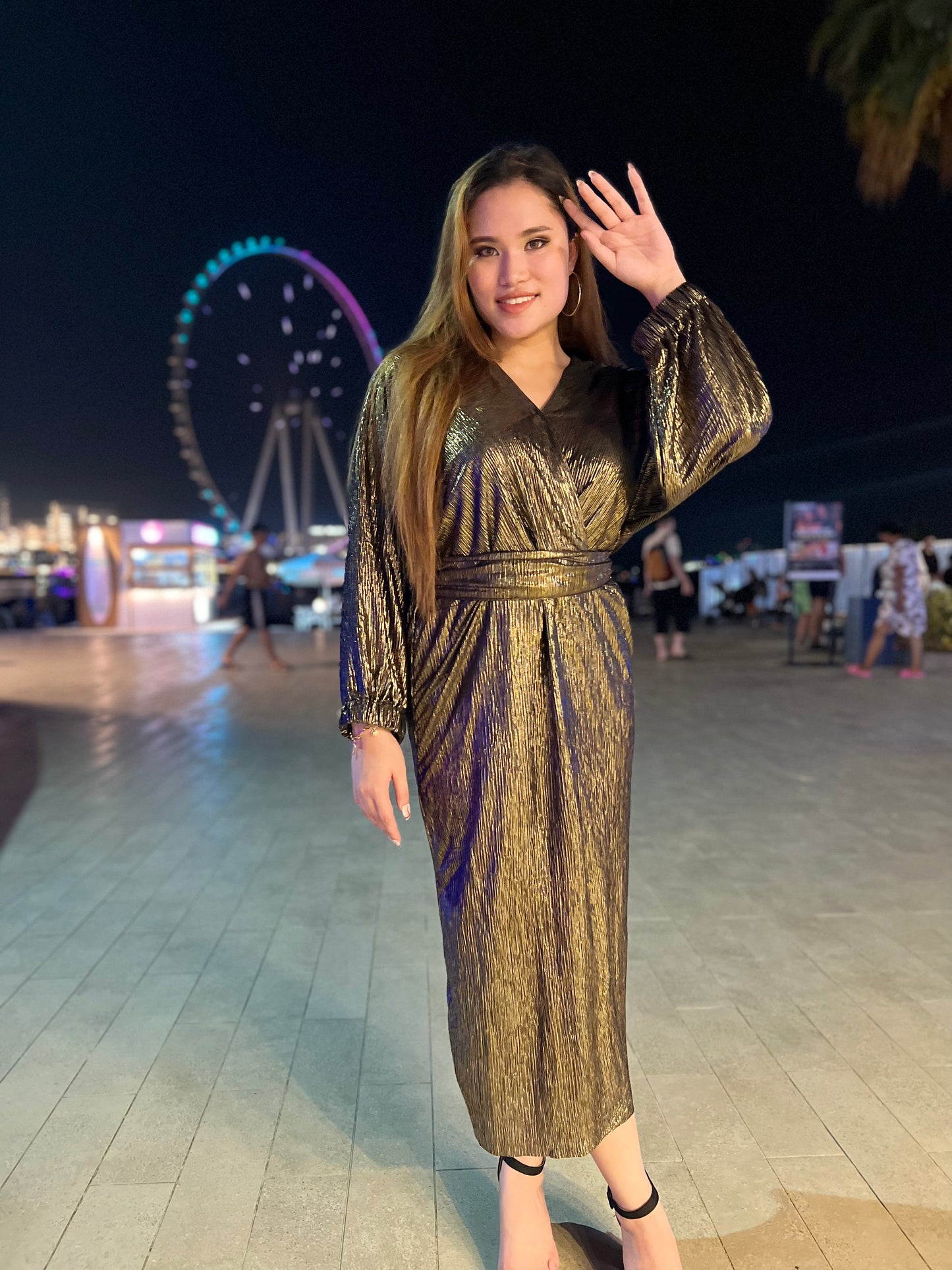 Gold Vintage Dress