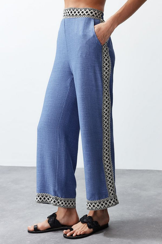 Indigo Kimono Set
