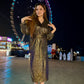 Gold Vintage Dress