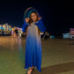 Ombré blue